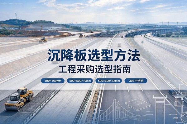 常宁沉降板选择方法