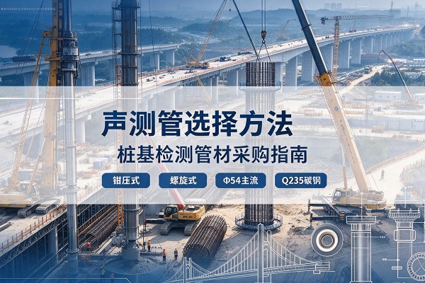 常宁声测管选型标准