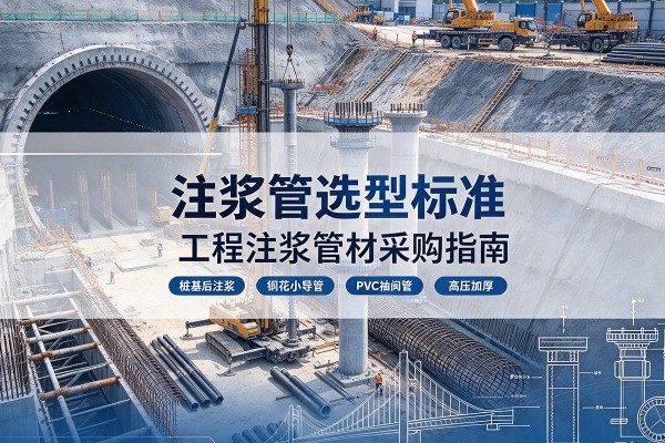 常宁注浆管选型标准