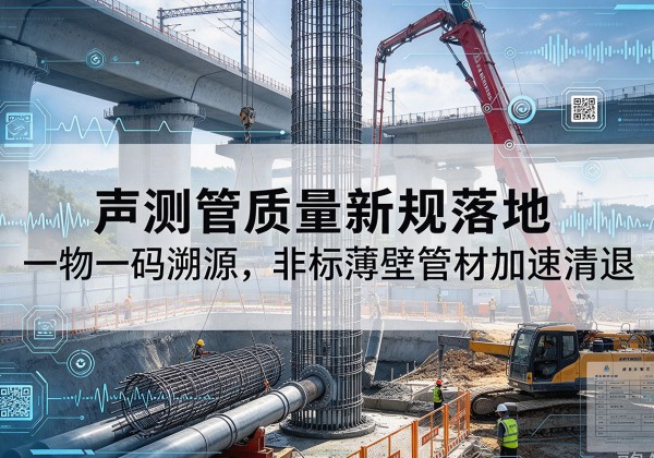 常宁声测管质量新规落地，一物一码溯源，非标薄壁管材加速清退