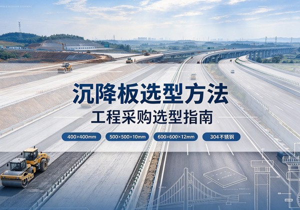常宁沉降板选择方法