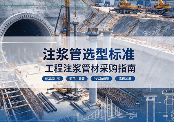 常宁注浆管选型标准
